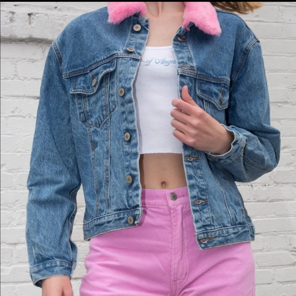 brandy melville jean jacket